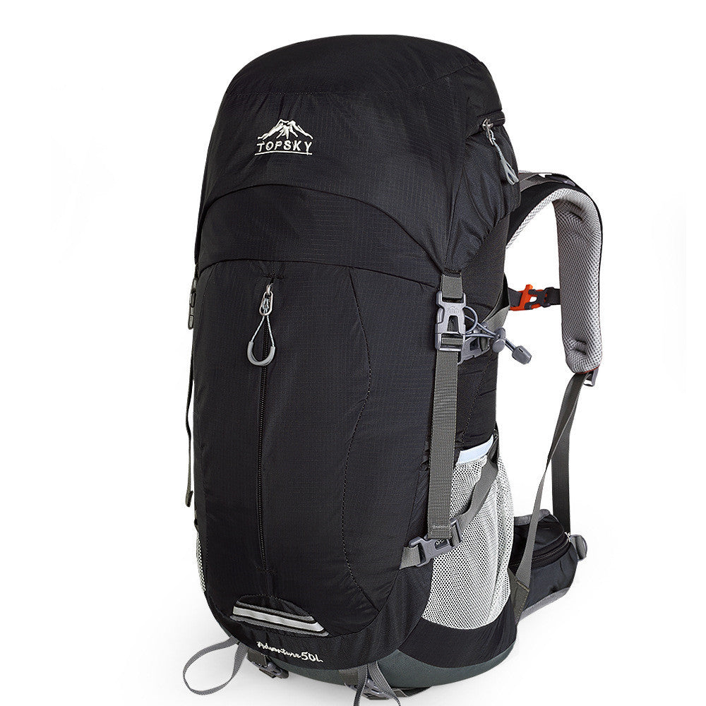 Black Hiking Backpack for men and women, Shopit UAE, The Luxe Trail collection