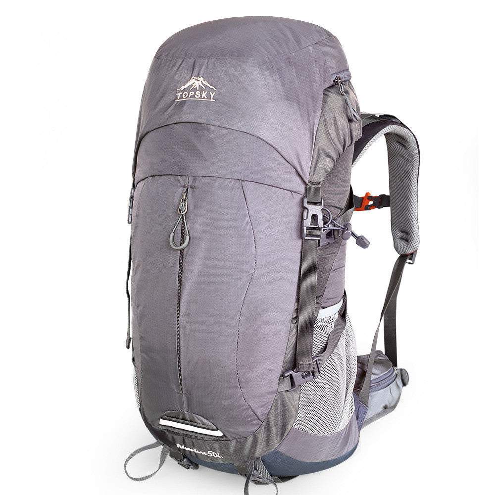 Grey backpack for hiking for men and women, Shopit UAE, The Luxe Trail collection