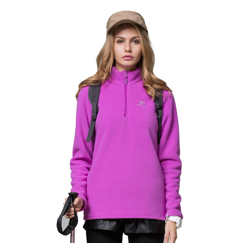 Women purple hiking jacket, Shopit UAE, The luxe Trail collection