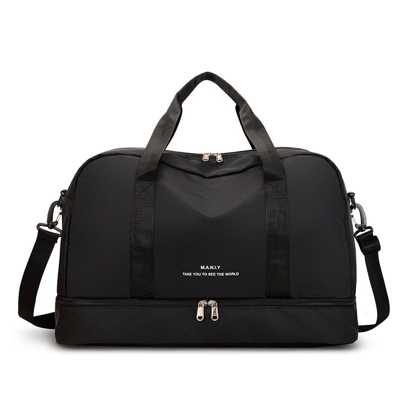 Sports black duffle for women, Shopit UAE, The Motion Edition collection